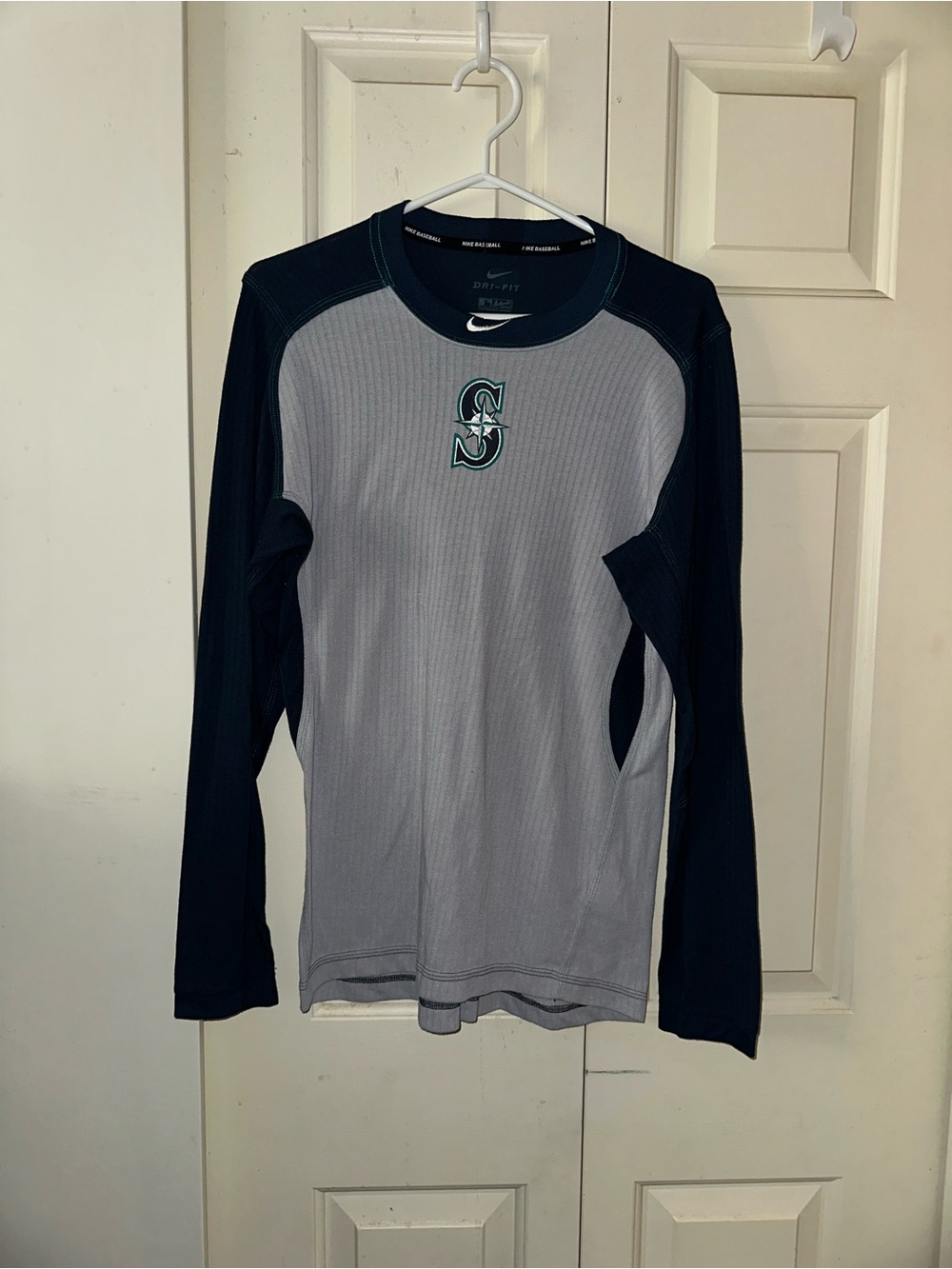 Seattle Mariners Nike Dri-Fit Baseball Long Sleeve